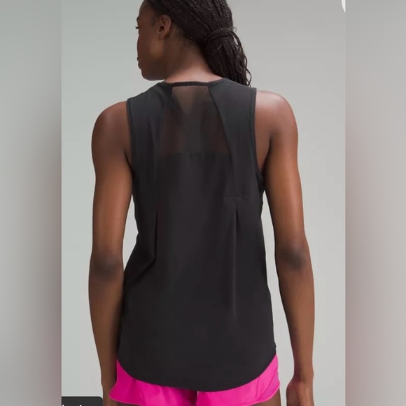 NWT Lululemon Sculpt Tank in Black Mesh Back Detail, Size 4 - Picture 2 of 7
